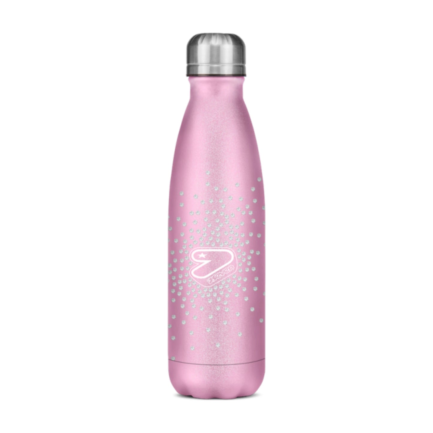 Borraccia Termica Seven 500ml Acciaio Inox con Strass Applicati Scuola