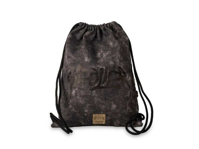 Sacca con coulisse Geolier Black Denim