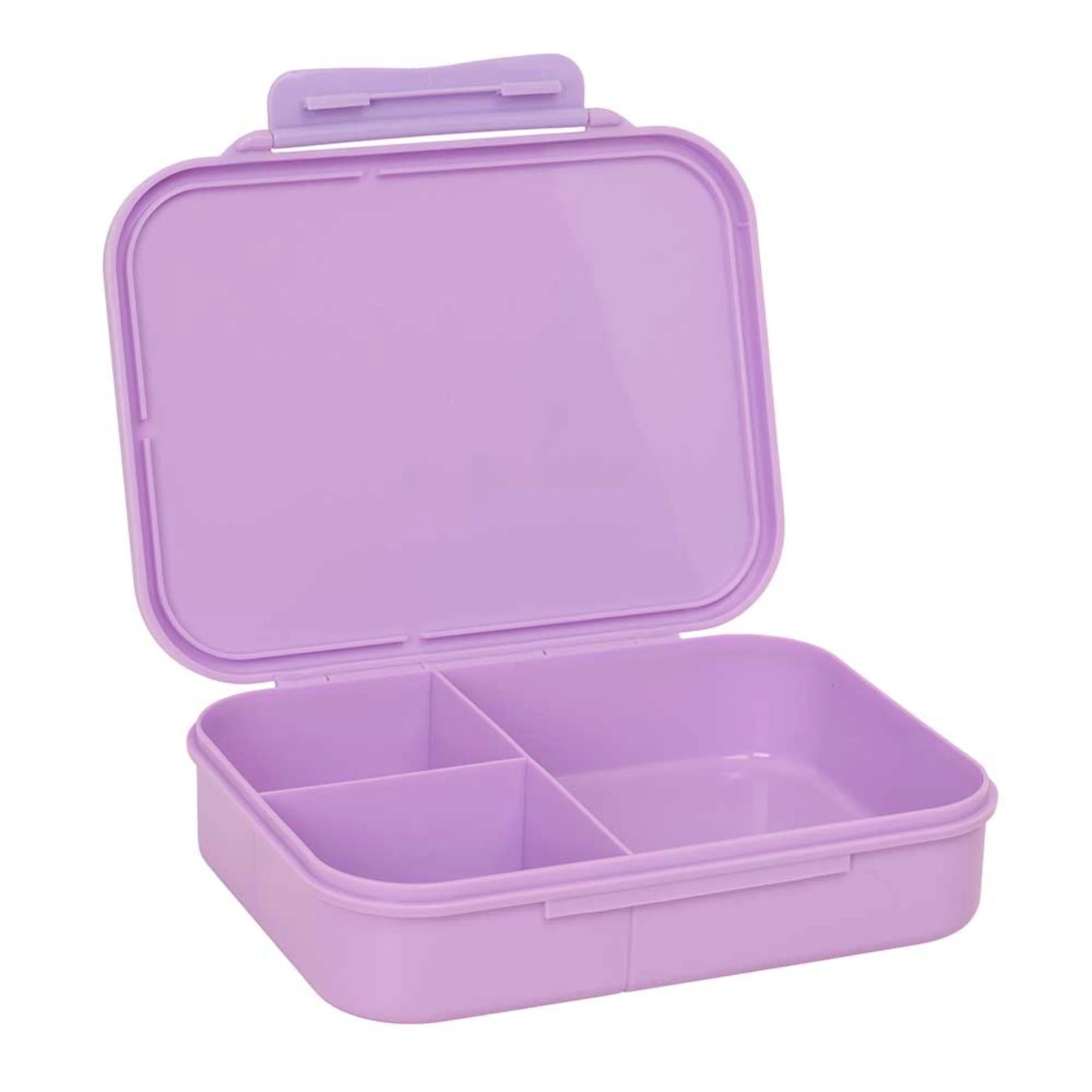 Portapranzo 1410ml Safta K-POP Demon Hunters — 3 Scomparti Coperchio Idol Pastel Lilla Netflix