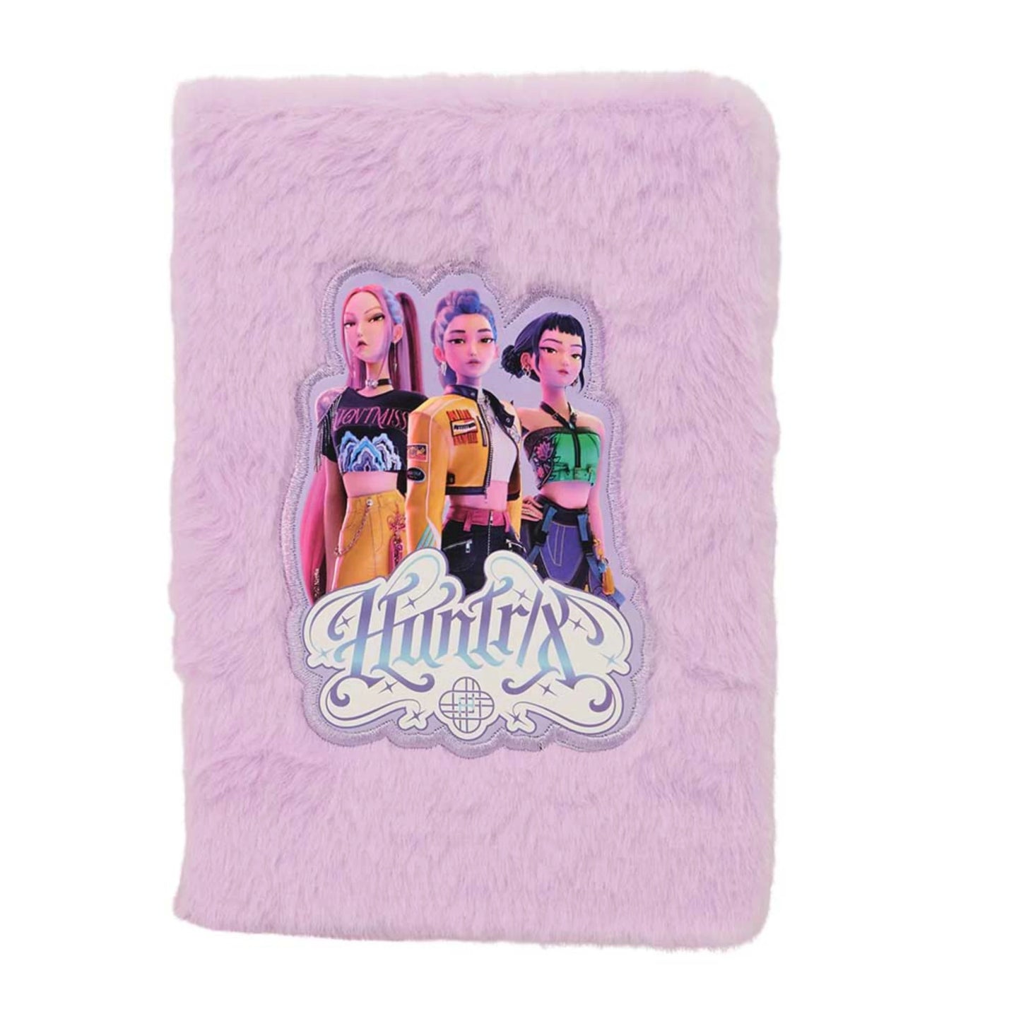 Quaderno Peluche A5 Safta K-POP Demon Hunters Energy — 80 Pagine Righe Decorate Huntrix Netflix