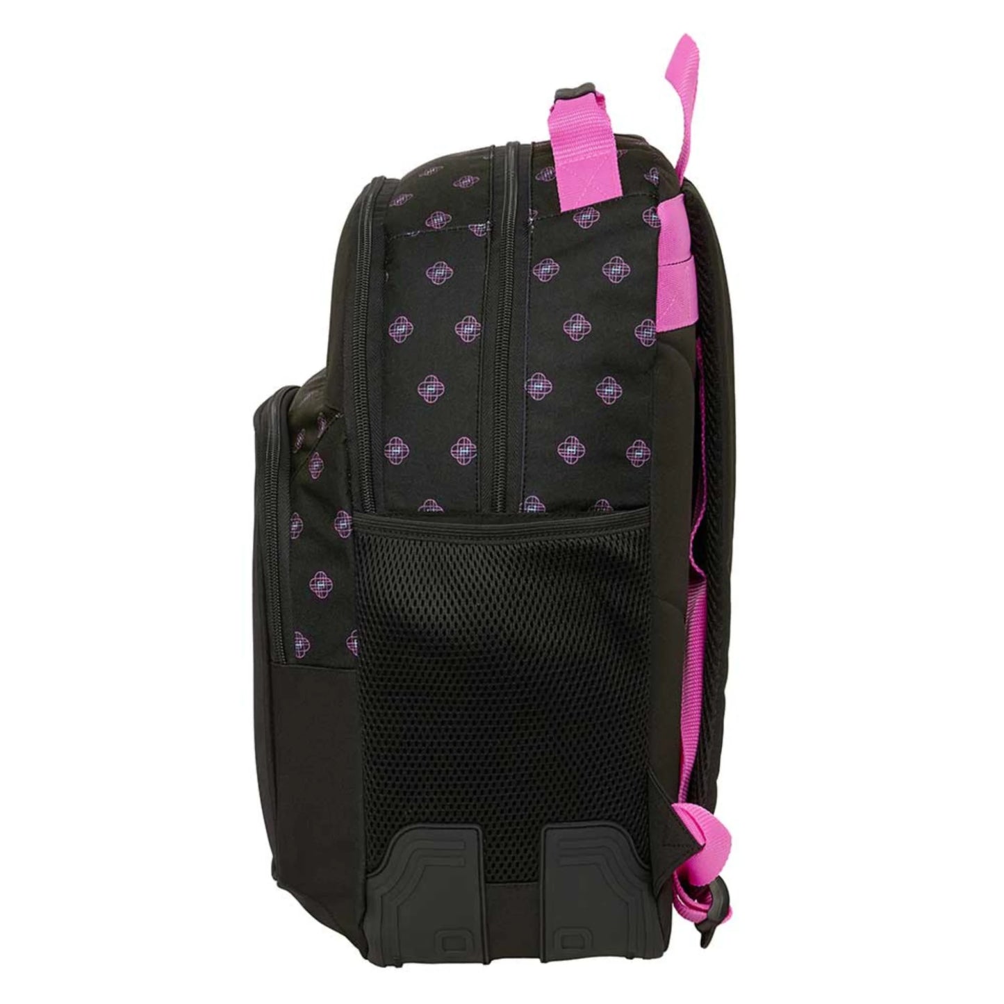 Zaino Scuola Safta K-Pop Demon Hunters Huntrix Nero Triplo Scomparto 20L — Adattabile Carrello Licenza Ufficiale Netflix 2026