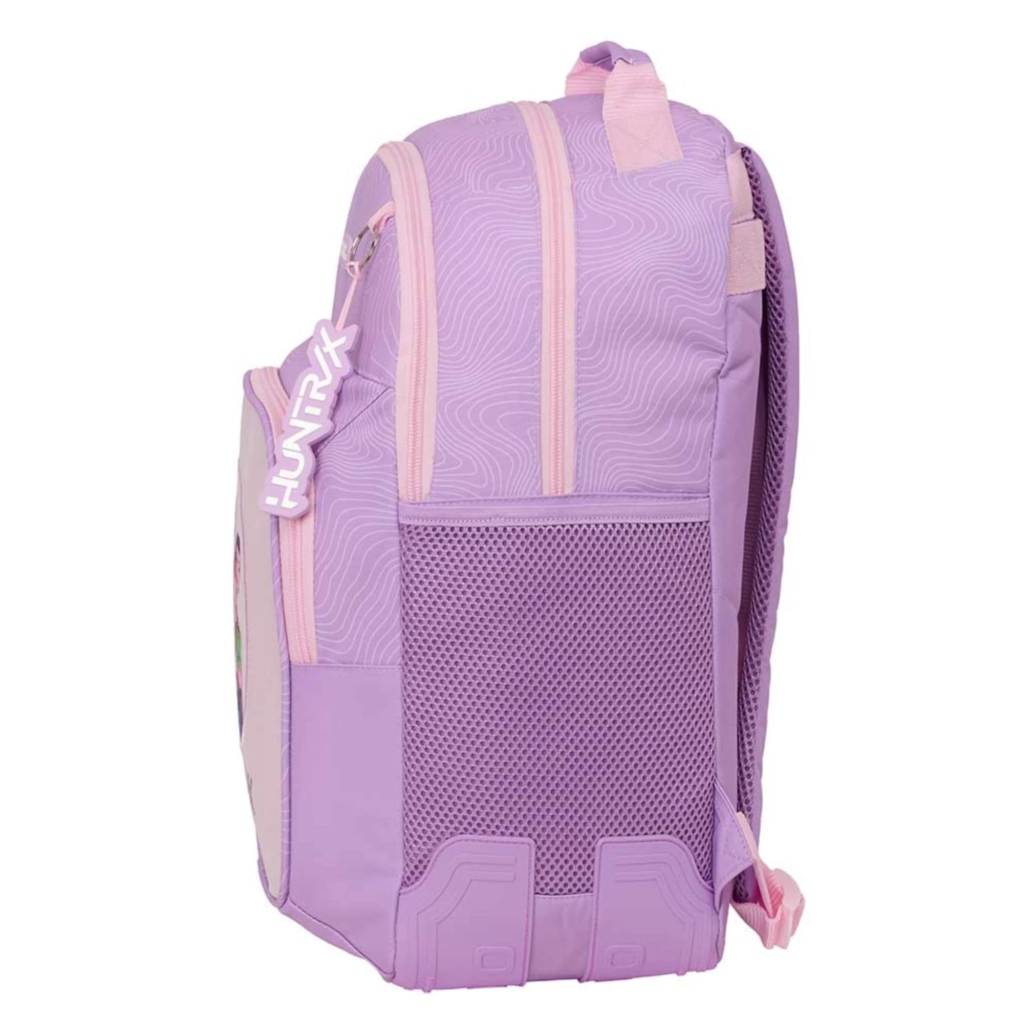 Zaino Scuola Safta K-Pop Demon Hunters Iconic Lilla Doppio Scomparto 20L — Adattabile Carrello Licenza Ufficiale Netflix 2026