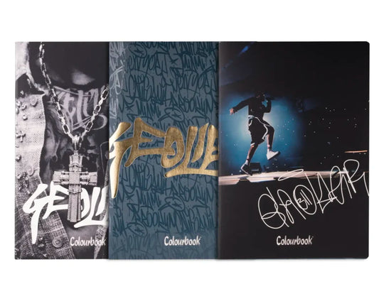 Set 3 quaderni A4 Geolier – “Graffiti”