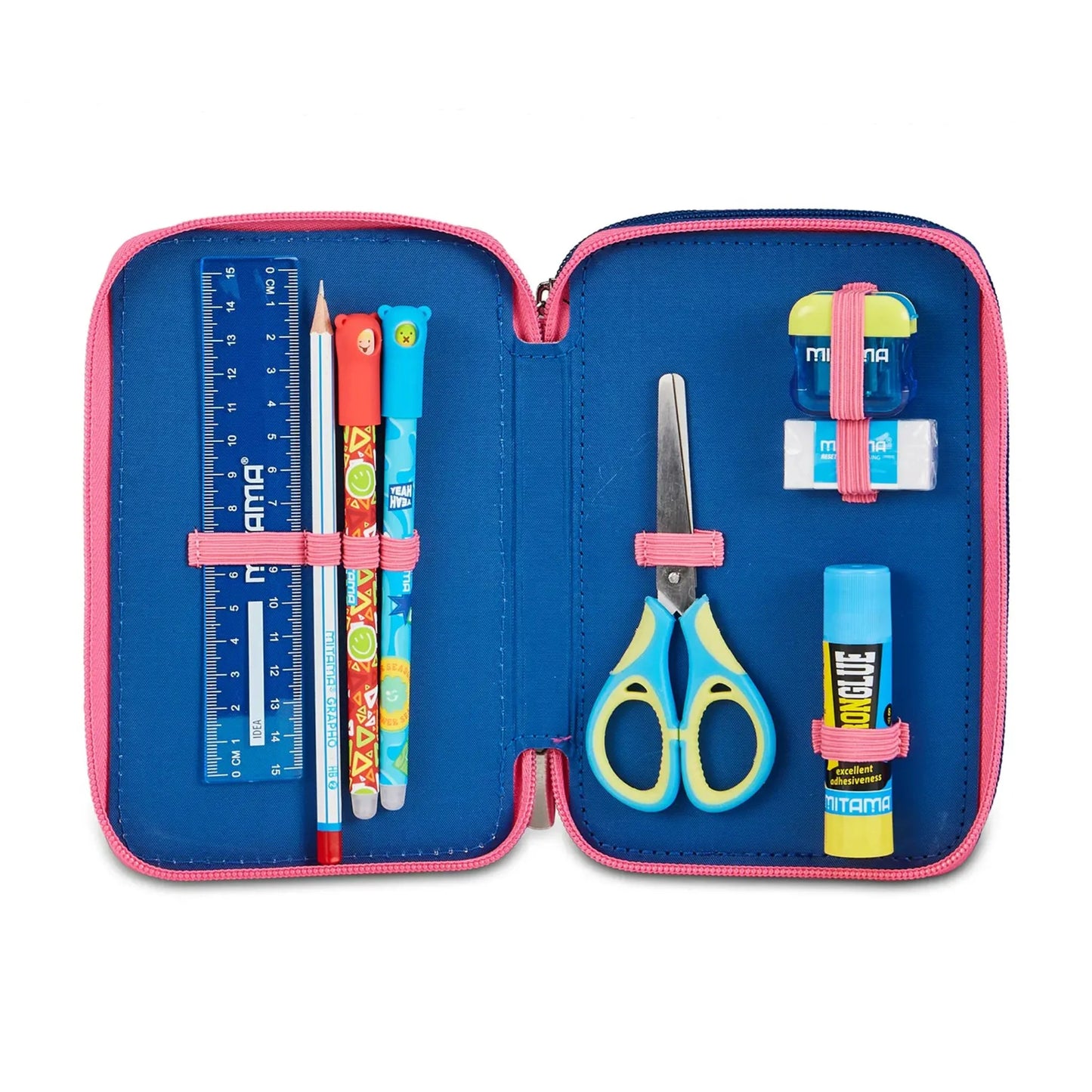 Astuccio Seven 3 Zip Lilo & Stitch You Are Magical Completo 44 Pezzi Stitch Angel Viola Rosa Disney
