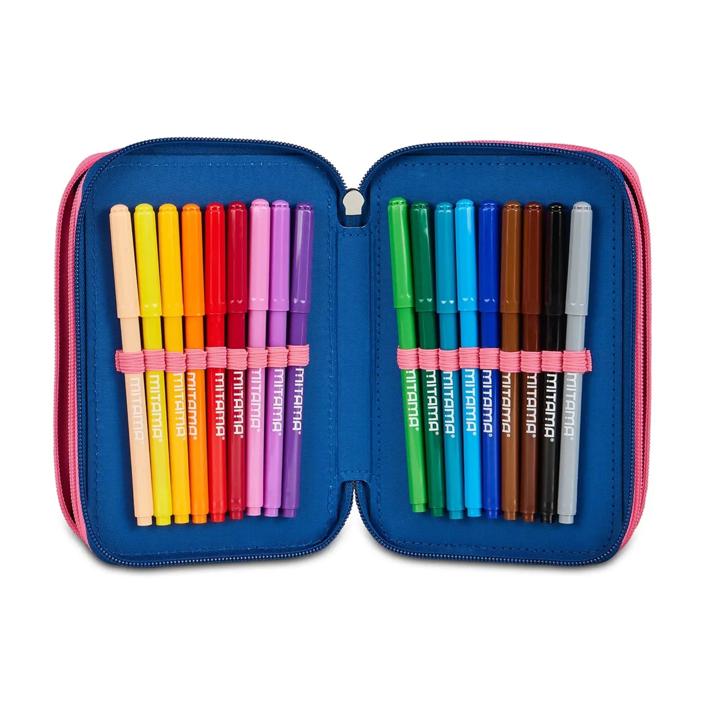 Astuccio Seven 3 Zip Lilo & Stitch You Are Magical Completo 44 Pezzi Stitch Angel Viola Rosa Disney