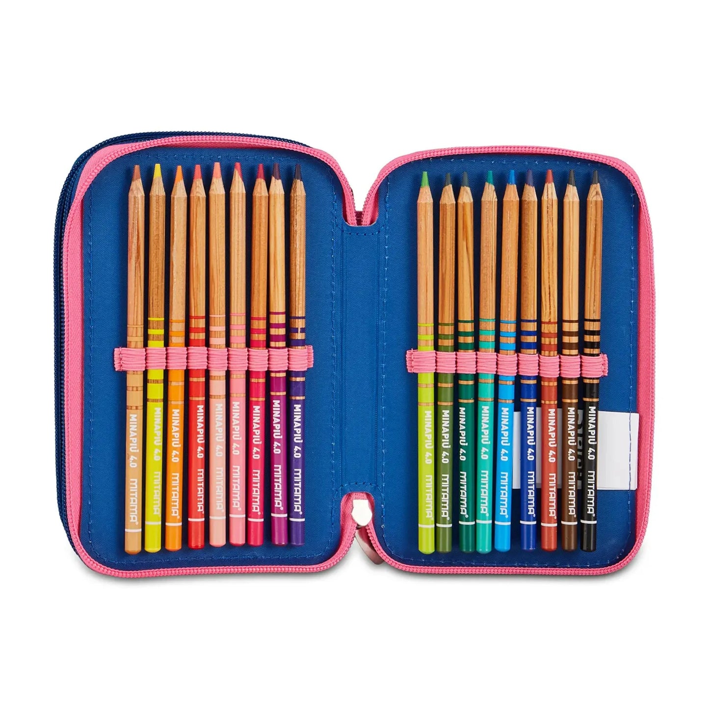 Astuccio Seven 3 Zip Lilo & Stitch You Are Magical Completo 44 Pezzi Stitch Angel Viola Rosa Disney