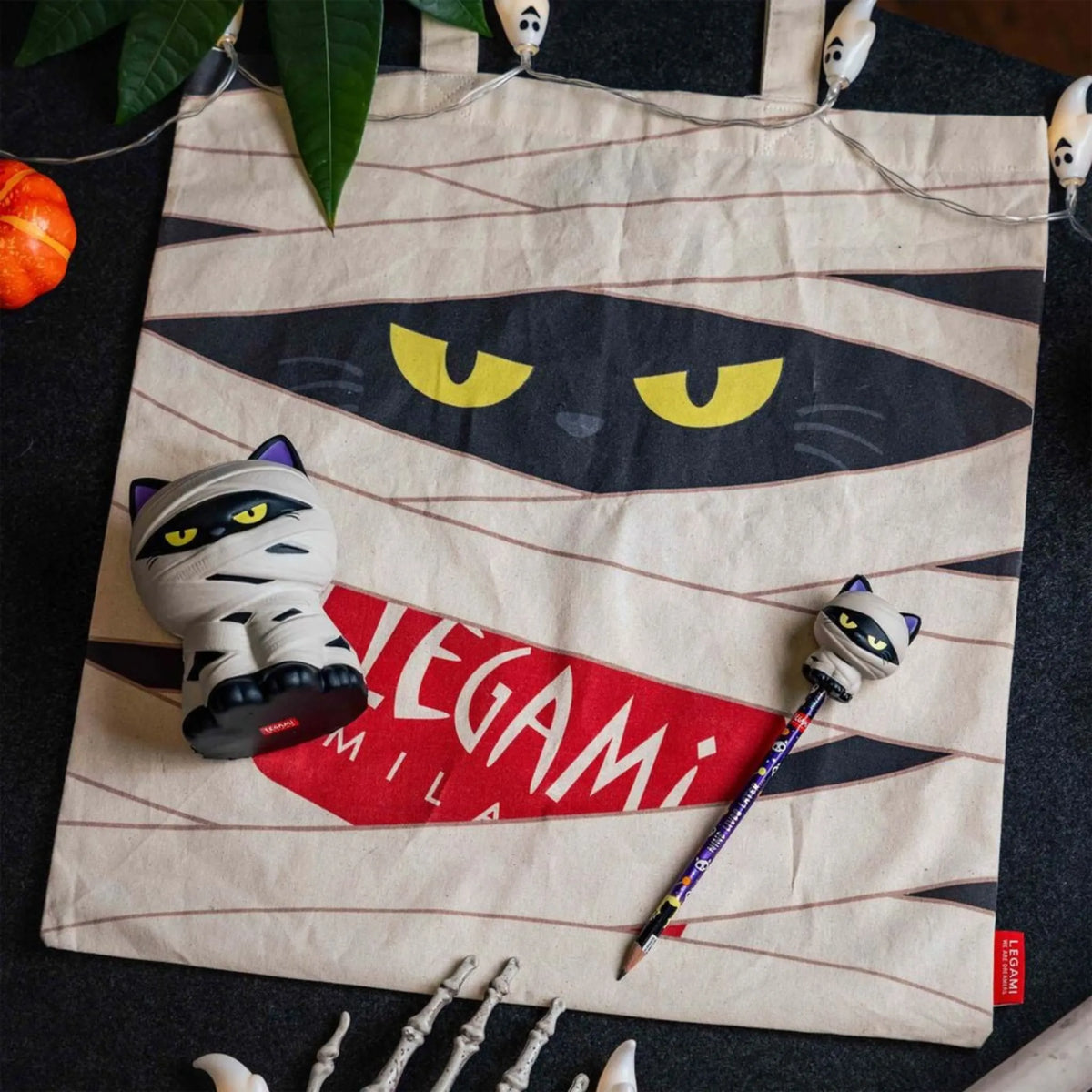 Antistress Halloween Gatto Zombie Legami – Mummy Cat Stress Less