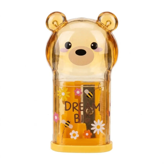 Temperino Orsetto Legami con Contenitore | Bear Sweet Bear Dream Big Kawaii