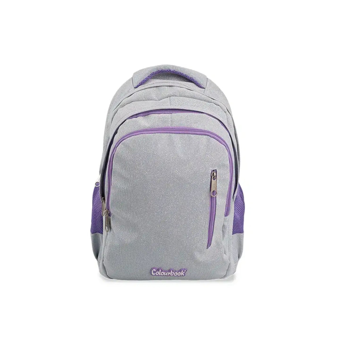Zaino Scuola Colourbook Glitter 30L Lilla Nero Rosa Oro 2026-2027