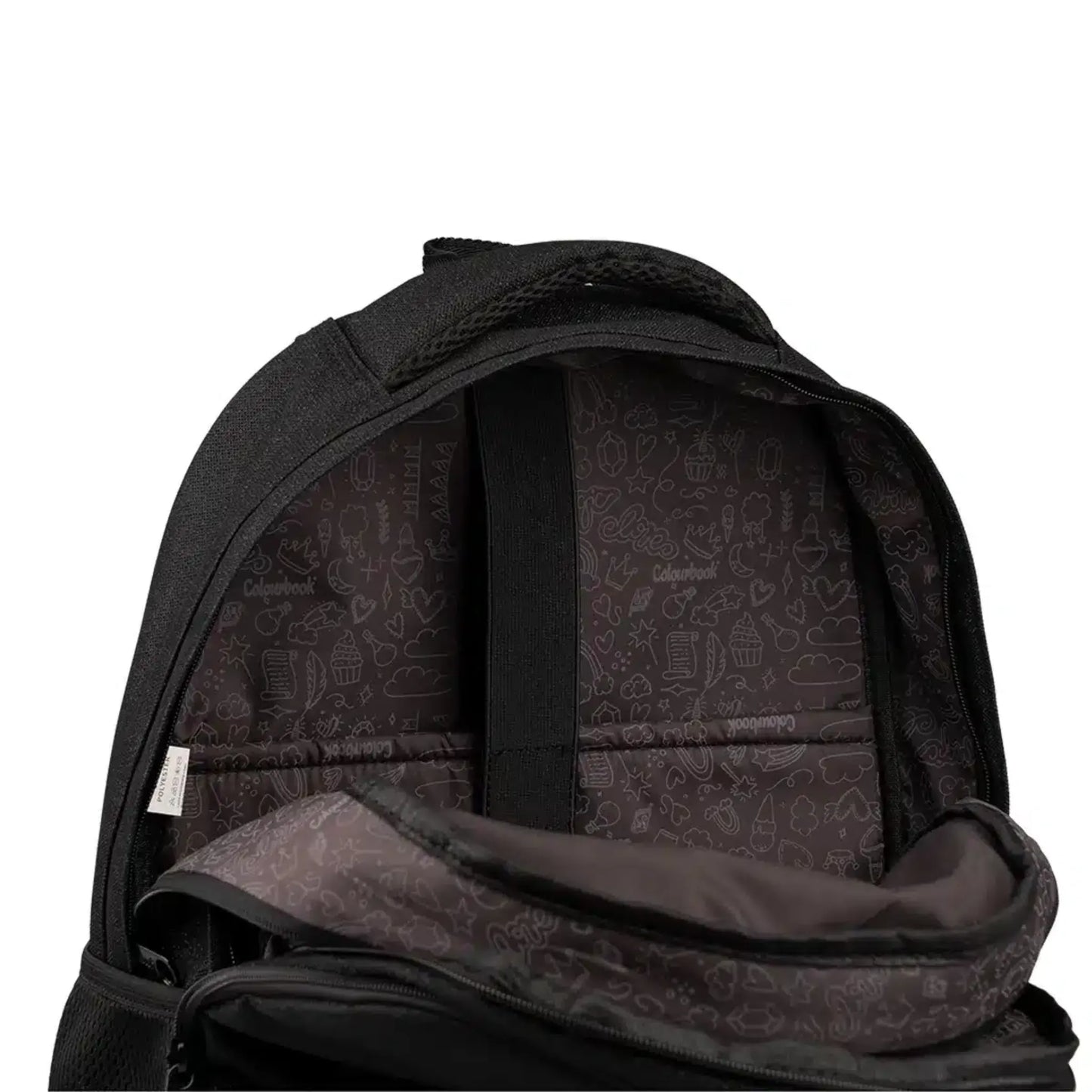Zaino Scuola Colourbook Glitter 30L Lilla Nero Rosa Oro 2026-2027