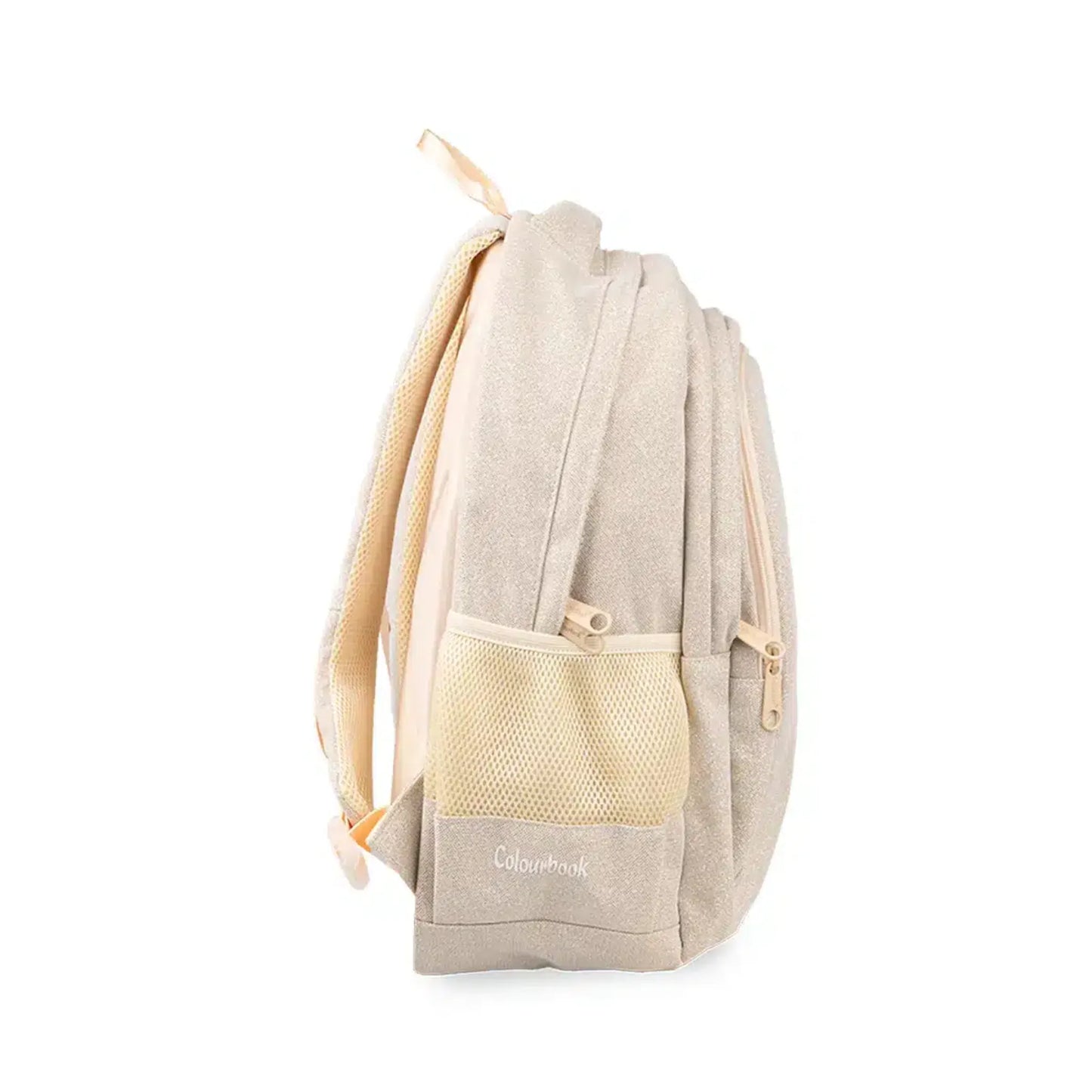 Zaino Scuola Colourbook Glitter 30L Lilla Nero Rosa Oro 2026-2027
