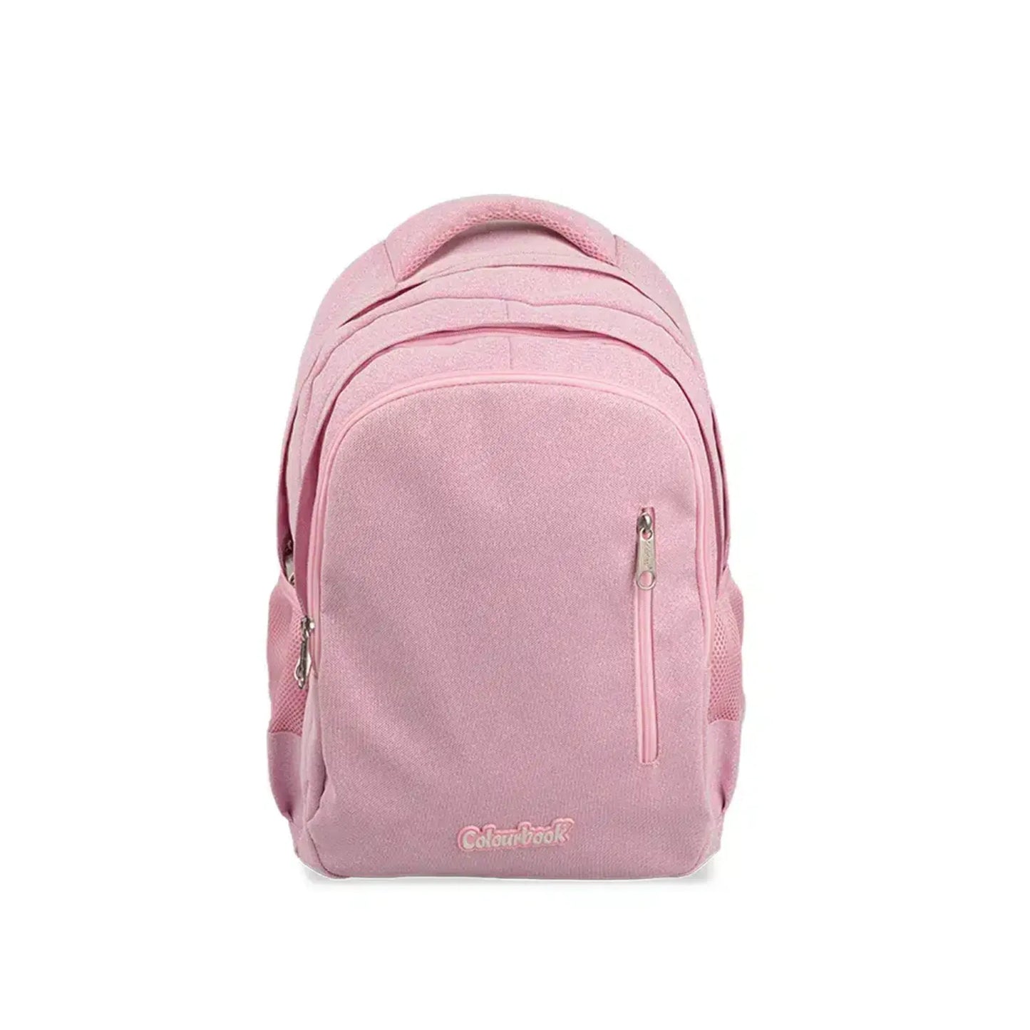 Zaino Scuola Colourbook Glitter 30L Lilla Nero Rosa Oro 2026-2027