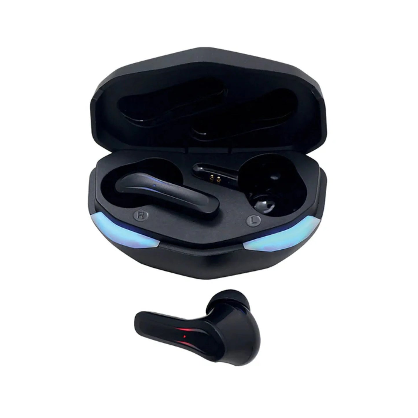 Zaino Seven The Double Reversibile Free Shine con Earphones Wireless e Marker Fantasia Galaxy Blu Viola