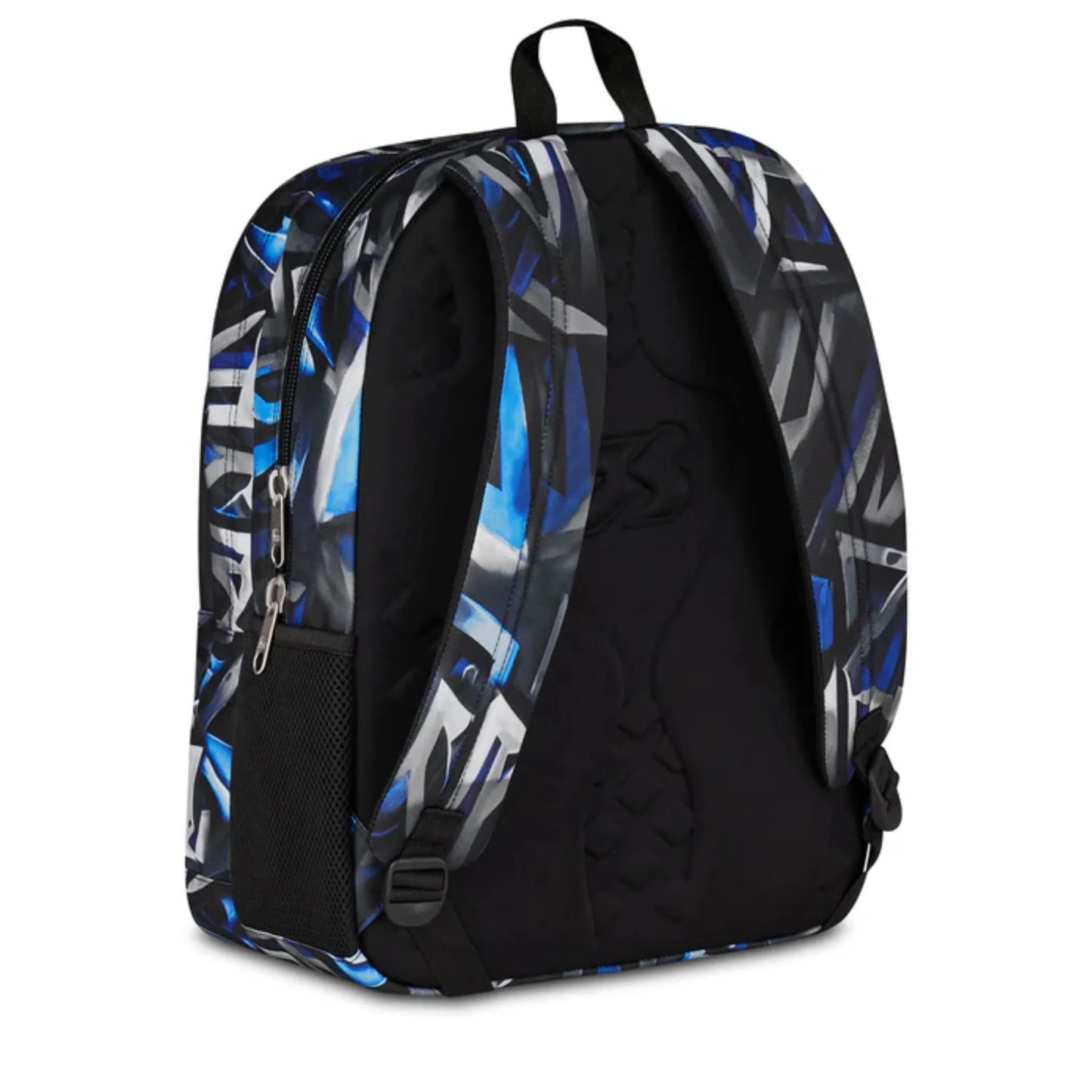 Zaino Seven Freethink Boy Fantasia Graffiti Blu Doppio Scomparto con Tasca PC e Porta Borraccia