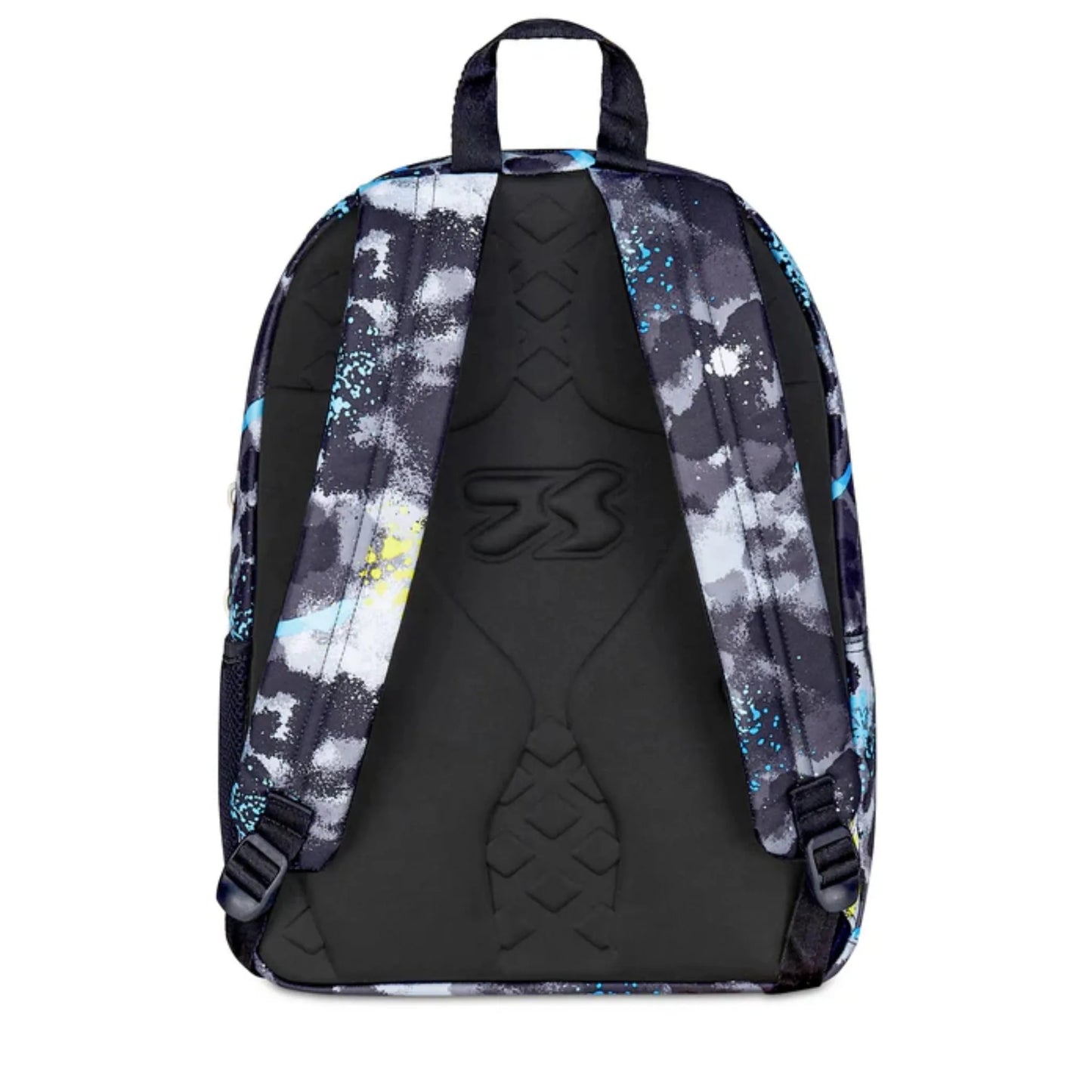 Zaino Seven Freethink Boy Fantasia Mimetica Grigia Doppio Scomparto con Tasca PC e Porta Borraccia