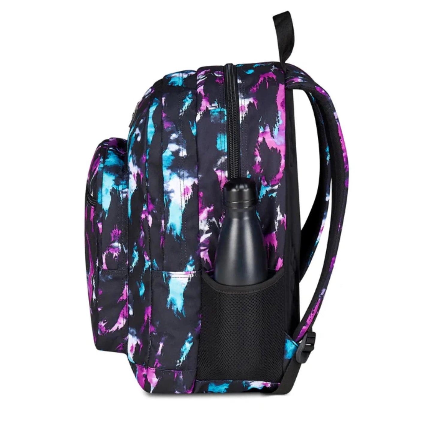 Zaino Seven Freethink Fantasia Viola Fucsia Doppio Scomparto con Tasca PC e Porta Borraccia