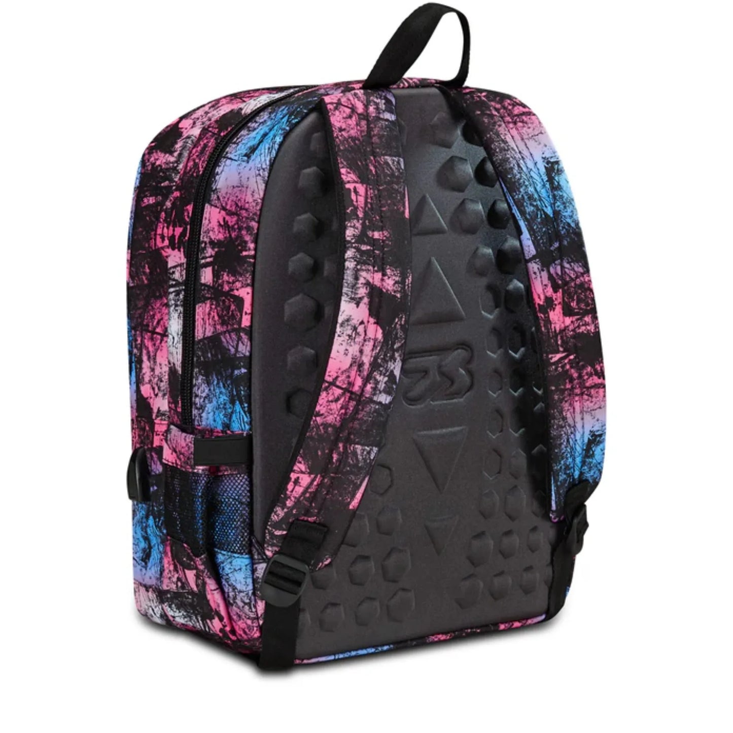 Zaino Seven Freethink Girl USB Plug Fantasia Viola Rosa Doppio Scomparto con Tasca PC e Porta Borraccia