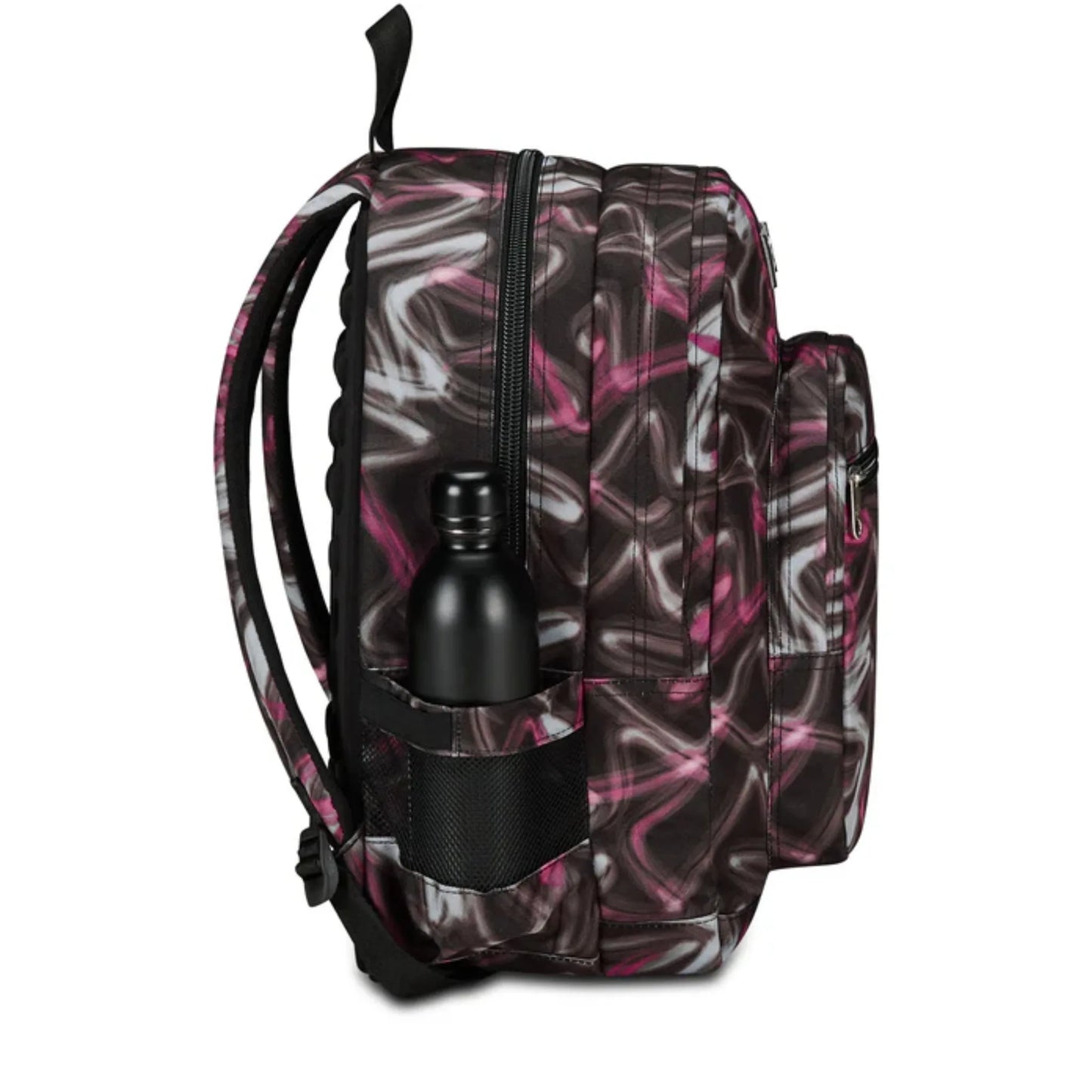 Zaino Seven Freethink Girl USB Plug Fantasia Rosa Fucsia Doppio Scomparto con Tasca PC