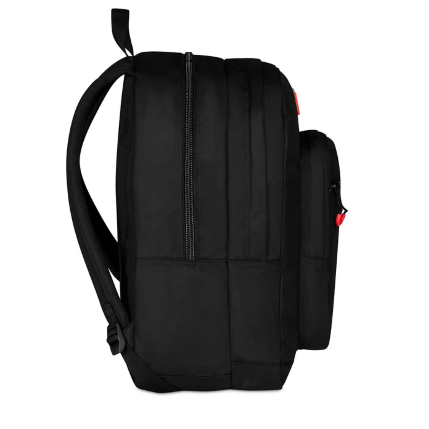 Zaino Seven Freethink Doppio Scomparto Nero con Tasca PC e Porta Borraccia