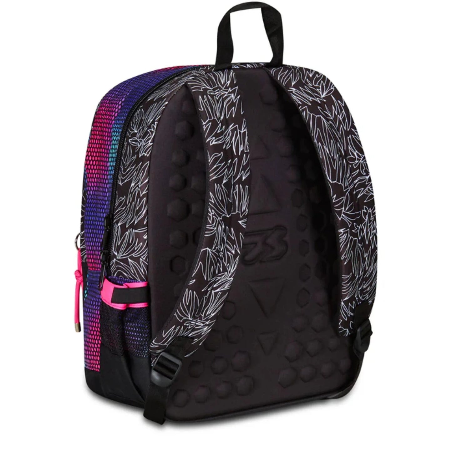 Zaino Seven Freethink Shadefull Girl Fantasia Viola Rosa Doppio Scomparto con Tasca PC e Porta Borraccia