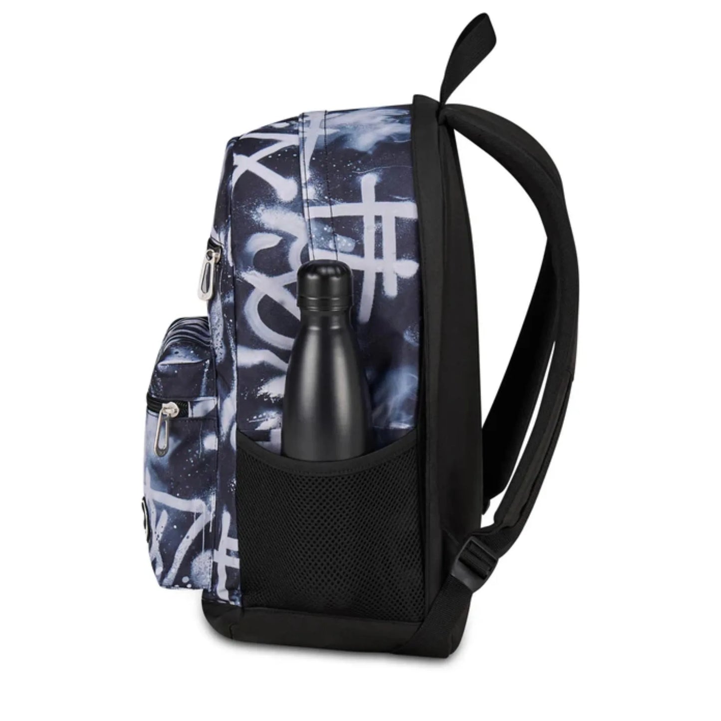Zaino Seven The Double Reversibile Crazy Brush con Cuffie Wireless e Marker in Omaggio