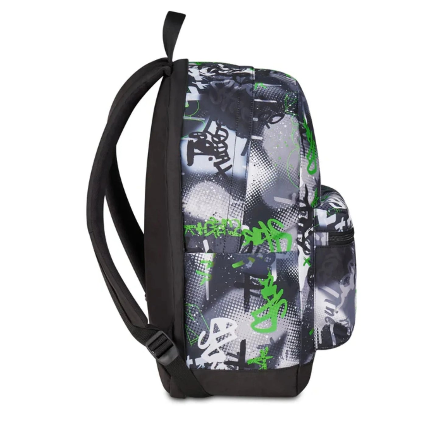 Zaino Seven The Double Reversibile Gray Shadow con Earphones Wireless LED e Marker in Omaggio