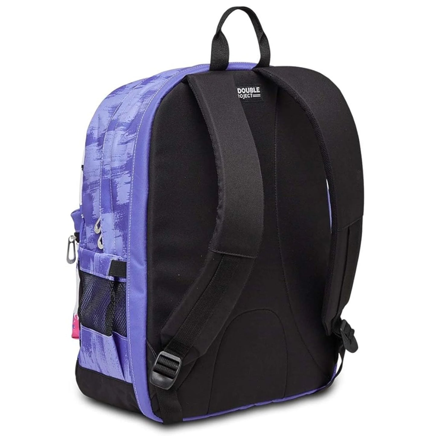 Zaino Seven The Double Reversibile Periwinkle con Earphones Wireless LED e Marker in Omaggio