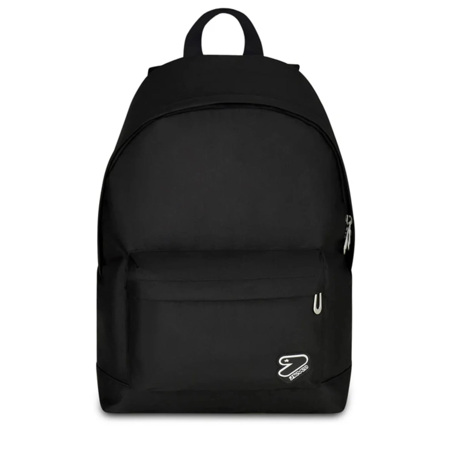 Zaino Seven Tech Line Nero Mono Scomparto con Tasca PC in Poliestere Riciclato GRS