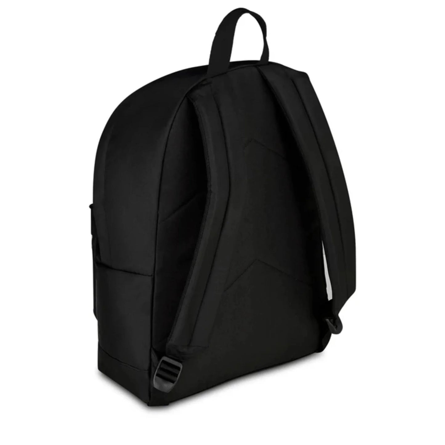 Zaino Seven Tech Line Nero Mono Scomparto con Tasca PC in Poliestere Riciclato GRS