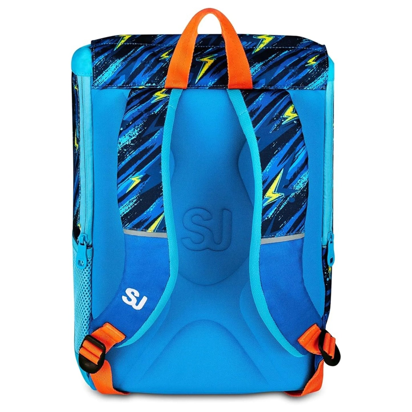 Zaino SJ Gang Estensibile Big Dragon Glide con Maxi Ali a Scomparsa Drago Alato Fantasia Blu Arancio