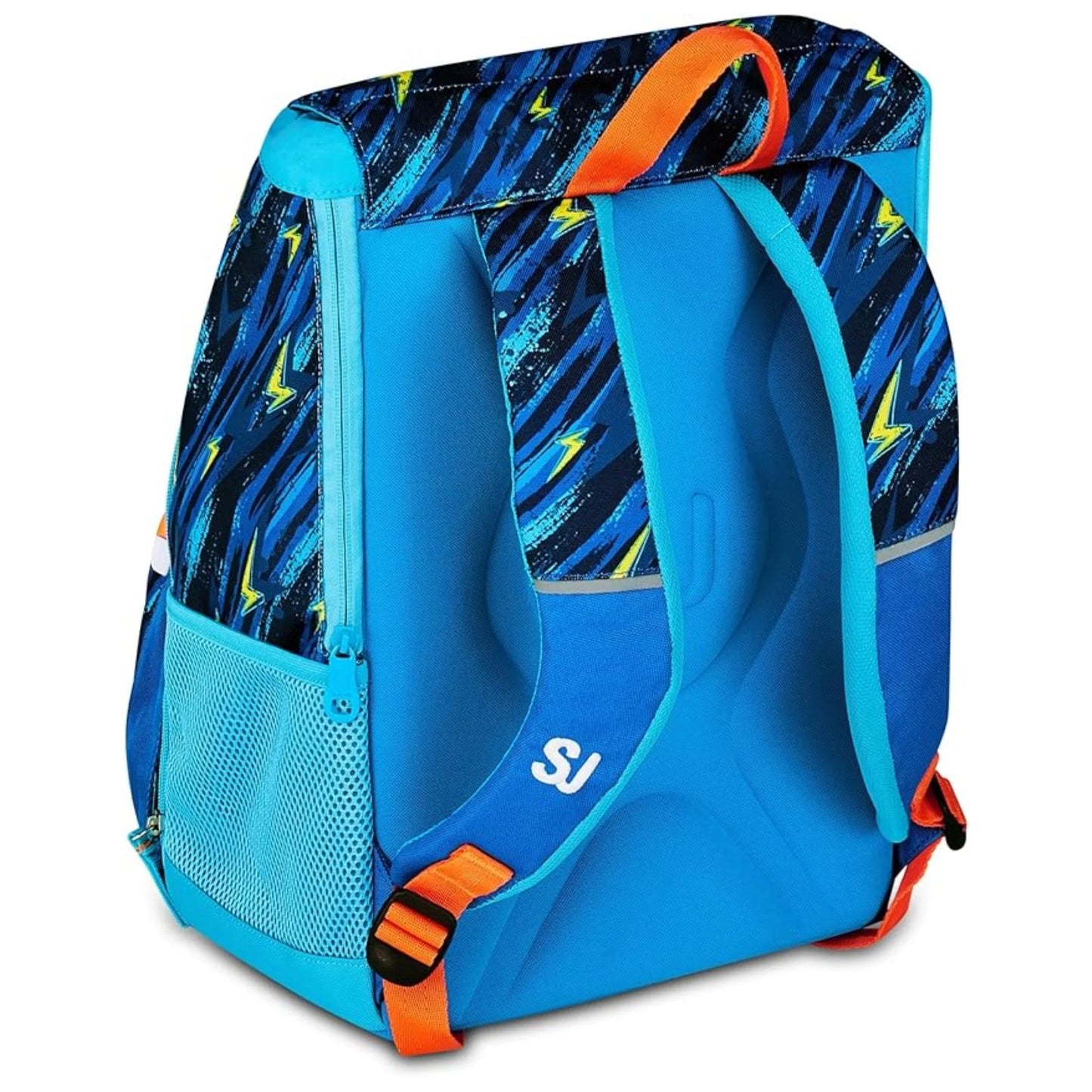 Zaino SJ Gang Estensibile Big Dragon Glide con Maxi Ali a Scomparsa Drago Alato Fantasia Blu Arancio